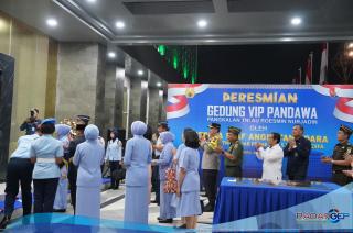 Asisten Intelijen Kejati Riau Hadiri Kegiatan Peresmian Gedung VIP Room Pandawa Lanud RSN